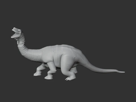 Ohmdenosaurus 3D Model