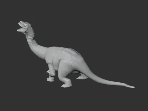 Ohmdenosaurus 3D Model