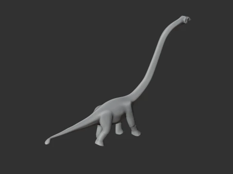 Omeisaurus 3D Model