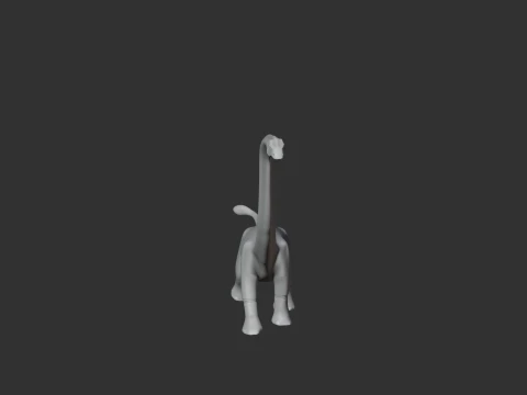 Omeisaurus 3D Model