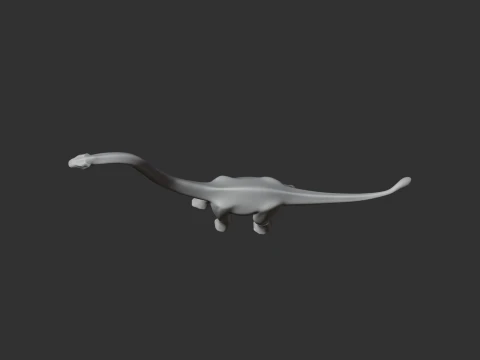 Omeisaurus 3D Model