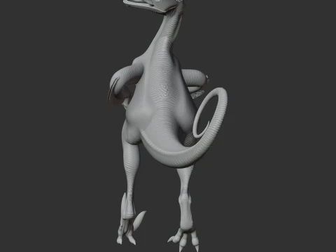 Ornitholestes 3D Model