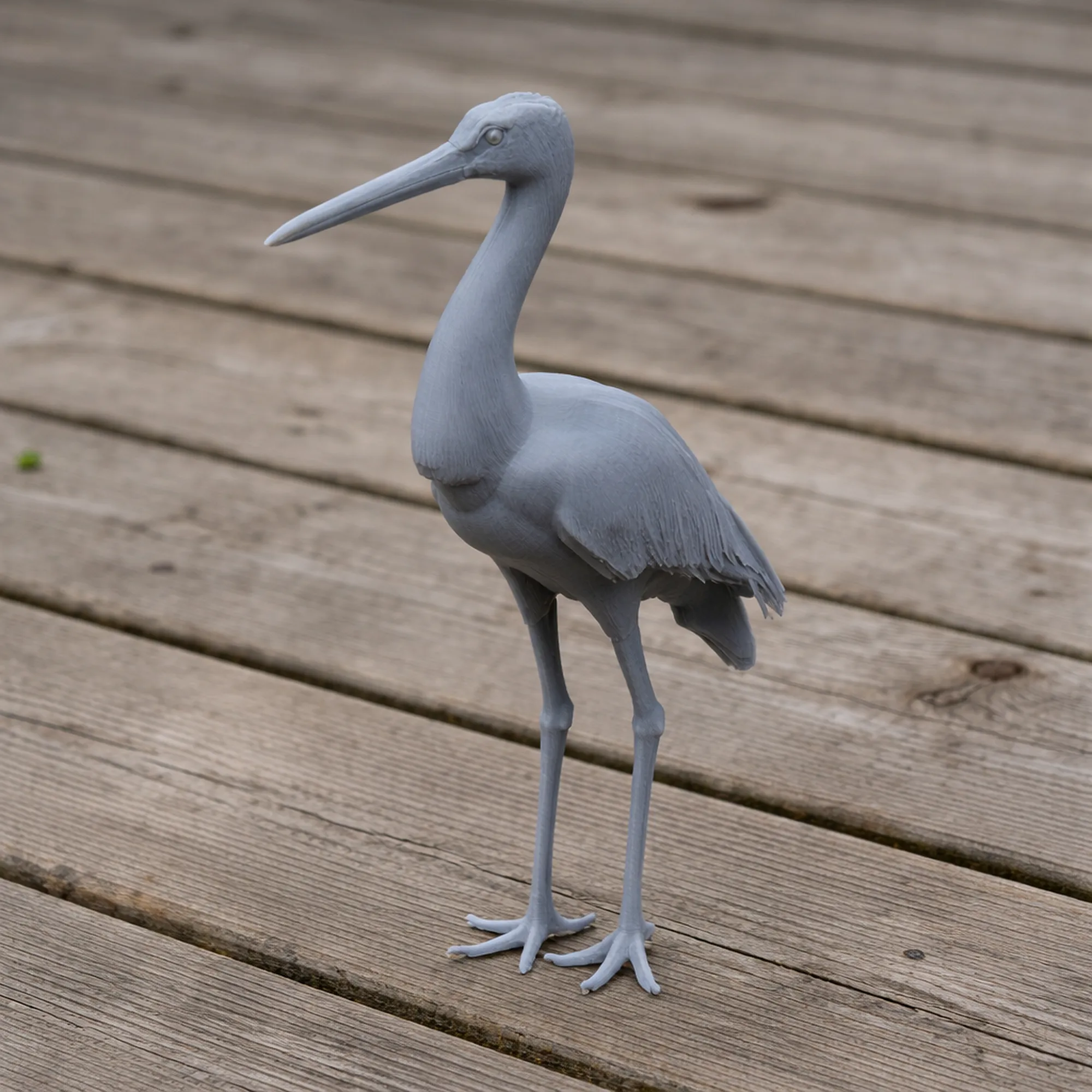 Black Stork 3D Model .c4d .max .obj .3ds .fbx .stl .blend 