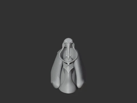 Brown Pelican 3D Model