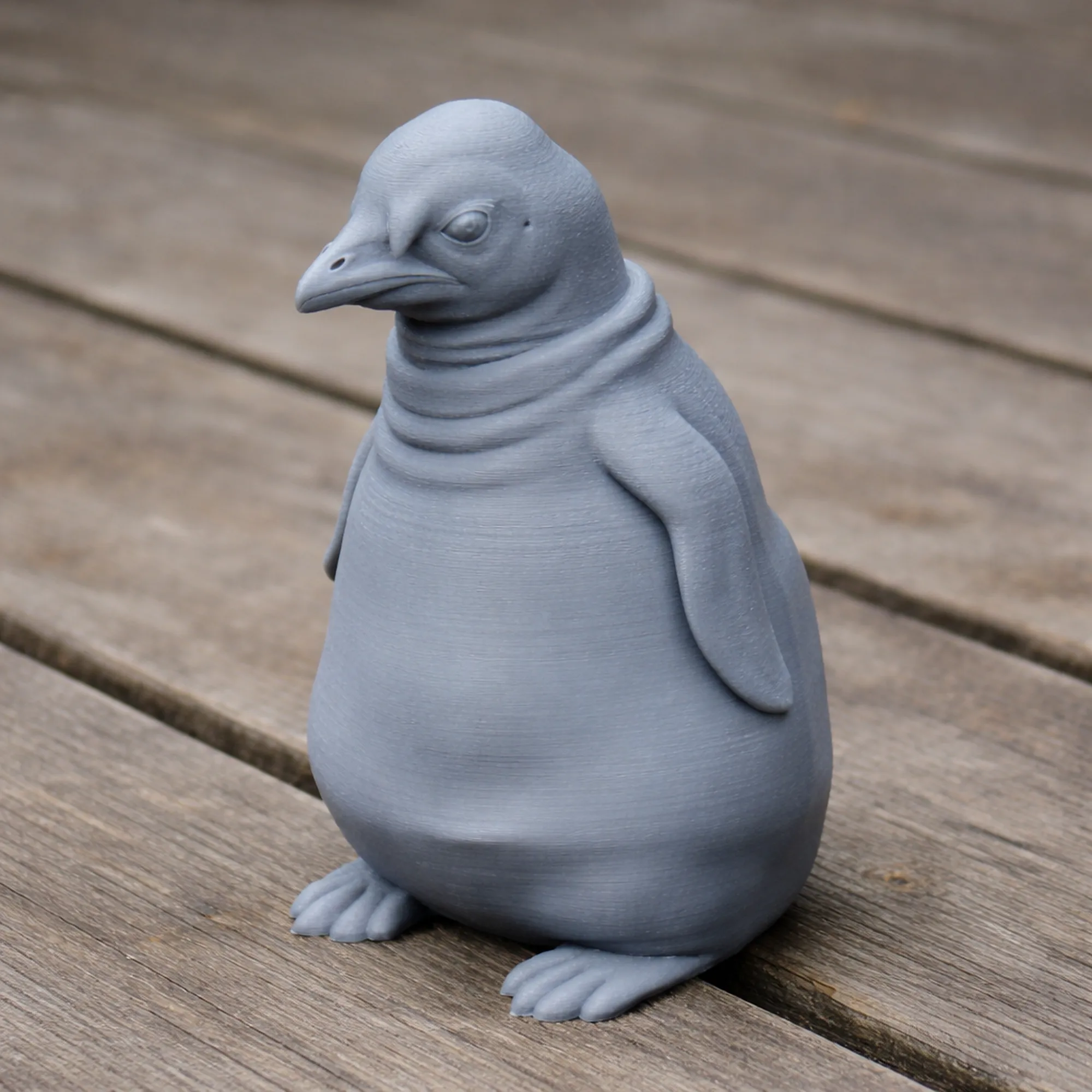 Emperor Penguin 3D Model .c4d .max .obj .3ds .fbx .stl .blend 