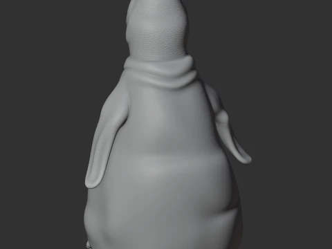 Emperor Penguin 3D Model