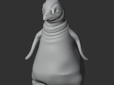 Emperor Penguin 3D Model