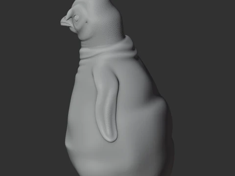Emperor Penguin 3D Model