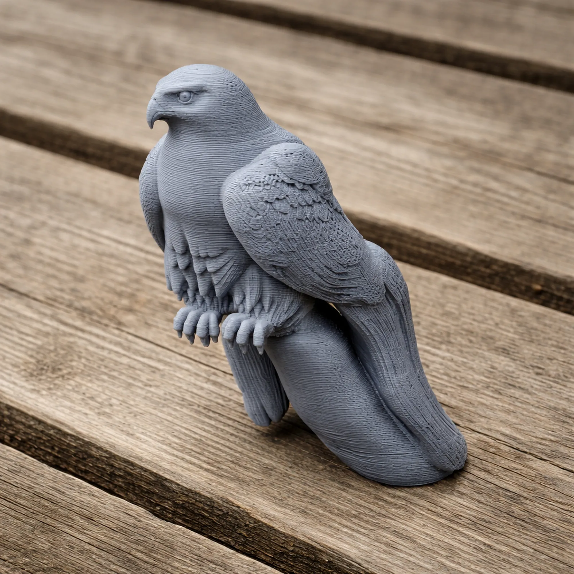 Gyrfalcon 3D Model .c4d .max .obj .3ds .fbx .stl .blend 
