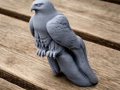 Gyrfalcon 3D Model