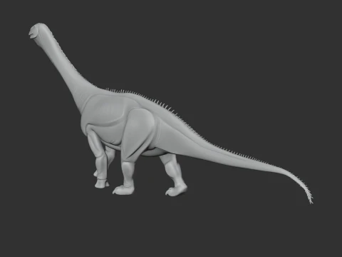 Haplocanthosaurus 3D Model