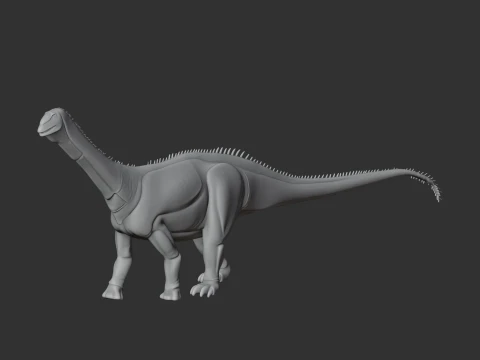 Haplocanthosaurus 3D Model