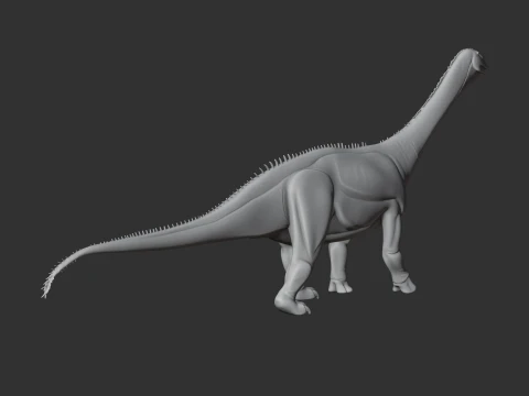 Haplocanthosaurus 3D Model