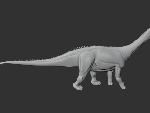 Haplocanthosaurus 3D Model