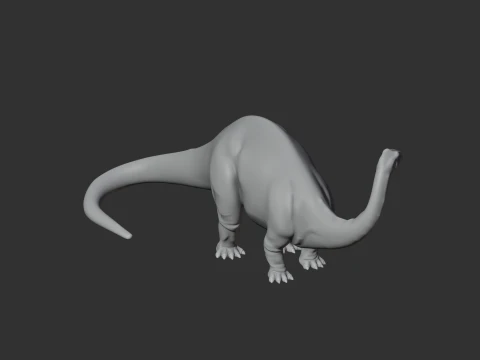 Hecatosaurus 3D Model