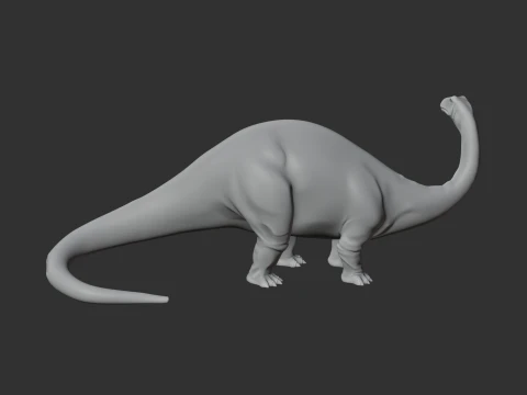 Hecatosaurus 3D Model