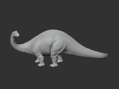 Hecatosaurus 3D Model