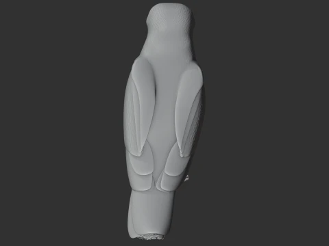 Hen Harrier 3D Model