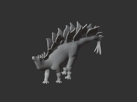 Monkonosaurus 3D Model