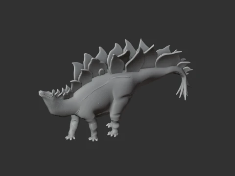 Monkonosaurus 3D Model