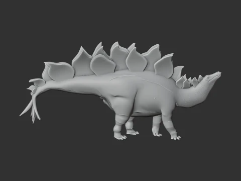 Monkonosaurus 3D Model