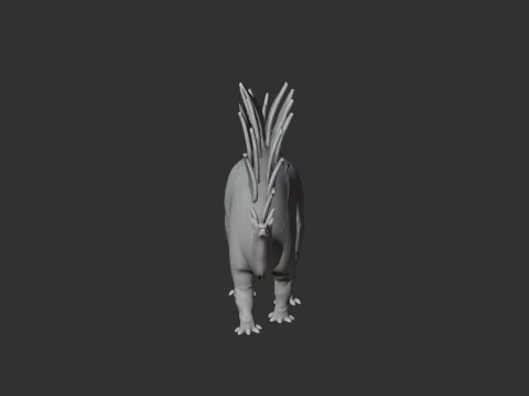 Monkonosaurus 3D Model