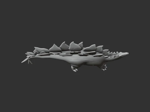 Monkonosaurus 3D Model