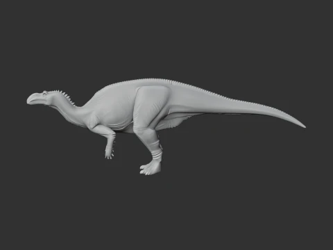 Muttaburrasaurus 3D Model
