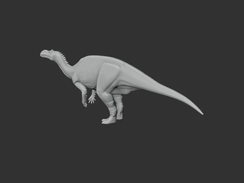 Muttaburrasaurus 3D Model