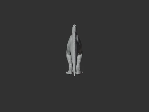 Muttaburrasaurus 3D Model