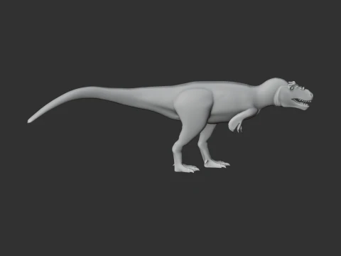 Nanuqsaurus 3D Model