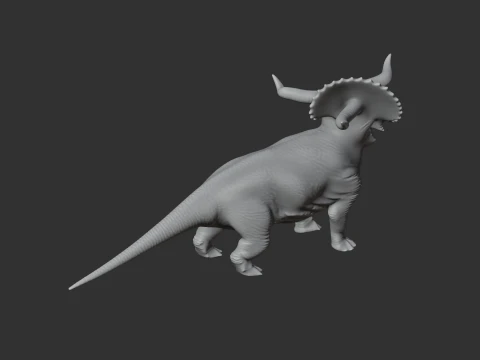 Nasutoceratops 3D Model