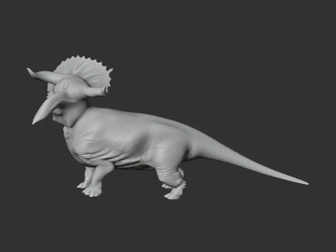 Nasutoceratops 3D Model