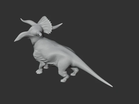 Nasutoceratops 3D Model