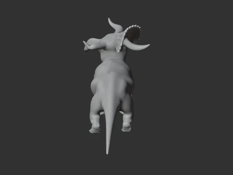 Nasutoceratops 3D Model