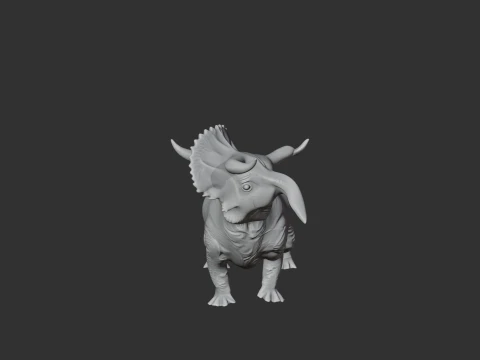 Nasutoceratops 3D Model