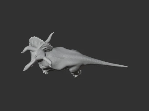 Nasutoceratops 3D Model