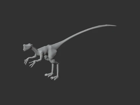 Nemegtomaia 3D Model