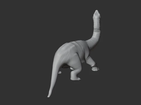 Ohmdenosaurus 3D Model