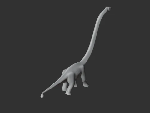 Omeisaurus 3D Model