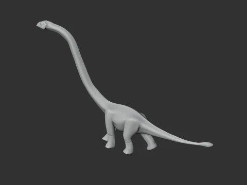 Omeisaurus 3D Model
