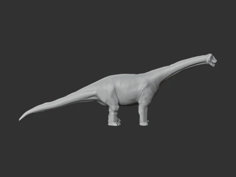 Opisthocoelicaudia 3D Model