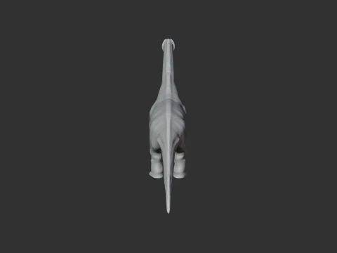 Opisthocoelicaudia 3D Model