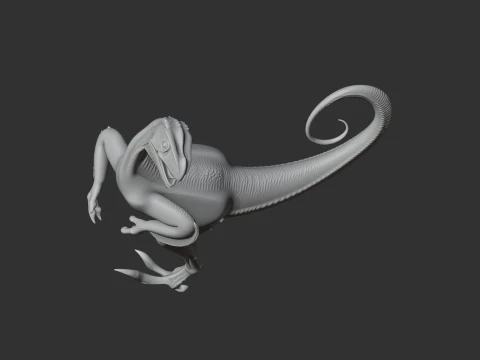 Ornitholestes 3D Model