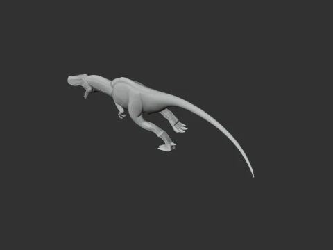 Ornithomimoides 3D Model