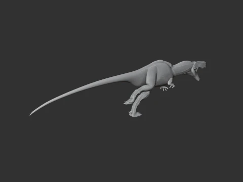 Ornithomimoides 3D Model