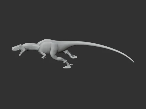 Ornithomimoides 3D Model