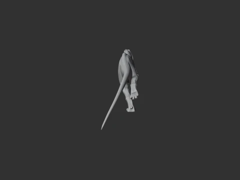 Ornithomimoides 3D Model