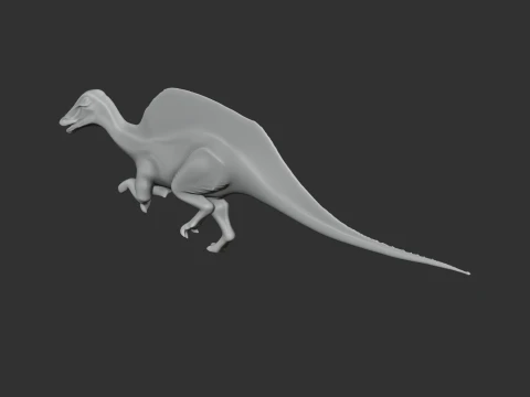 Ouranosaurus 3D Model
