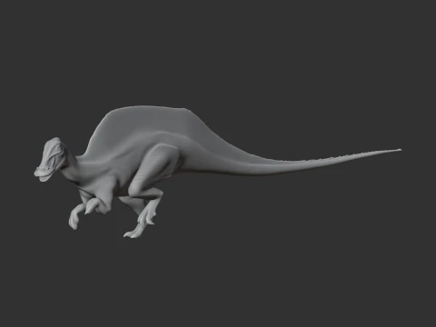 Ouranosaurus 3D Model